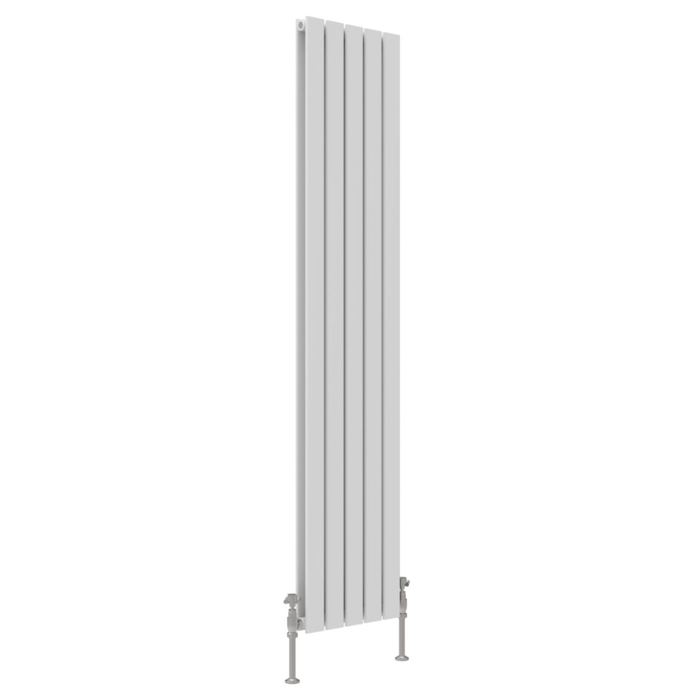 JTP Enzo White 1800mm x 376mm Flat Panel Designer Radiator Cut Out